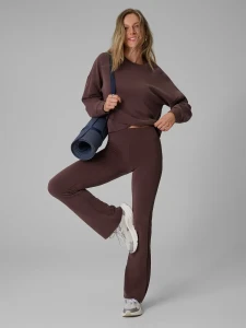 Damskie legginsy z rozszerzanymi nogawkami 4F