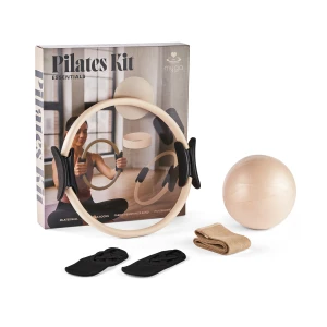 Zestaw do pilatesu myga Pilates Kit Essentials - beżowy