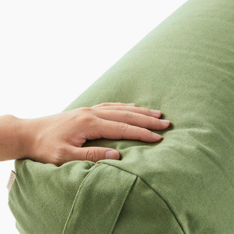 Wałek / bolster do jogi myga - zielony
