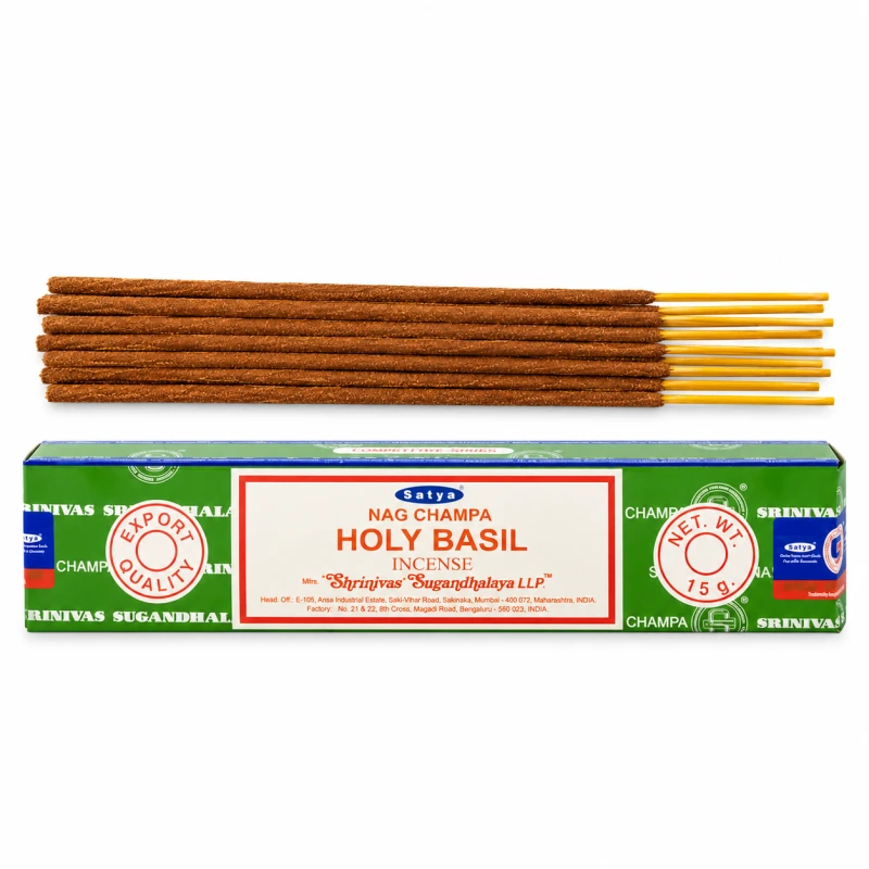 Kadzidełka Satya 15 g - Święta Bazylia