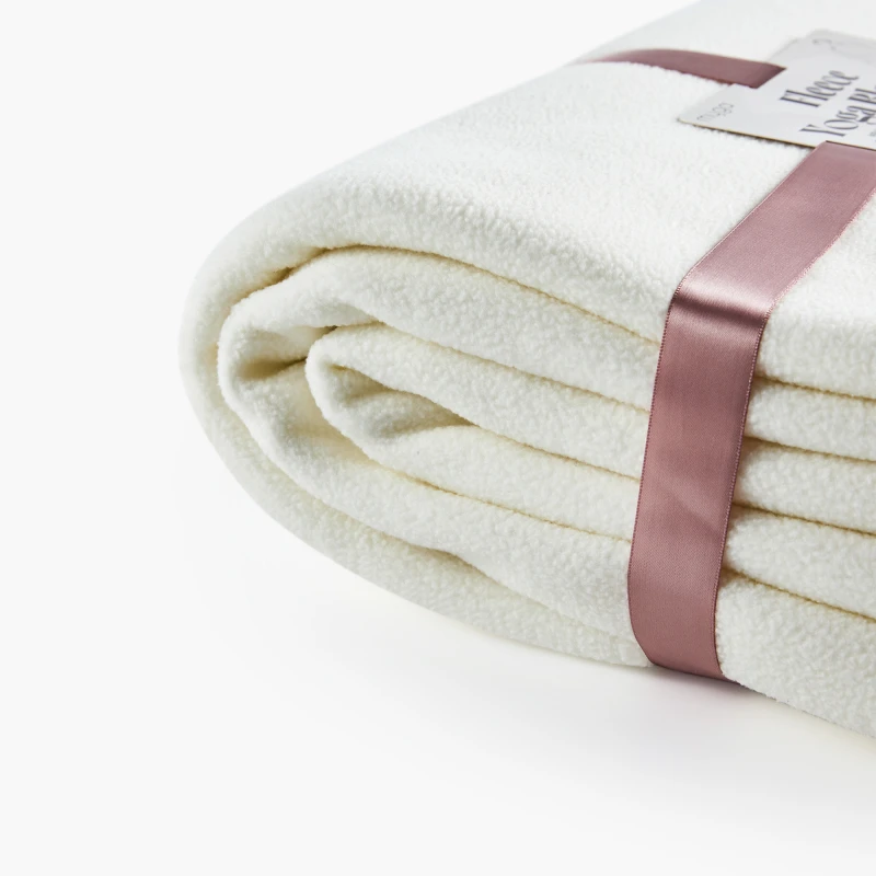 Koc do jogi myga Fleece - Creme