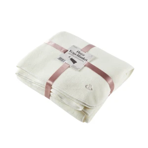 Koc do jogi myga Fleece - Creme