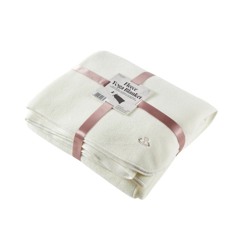 Koc do jogi myga Fleece - Creme