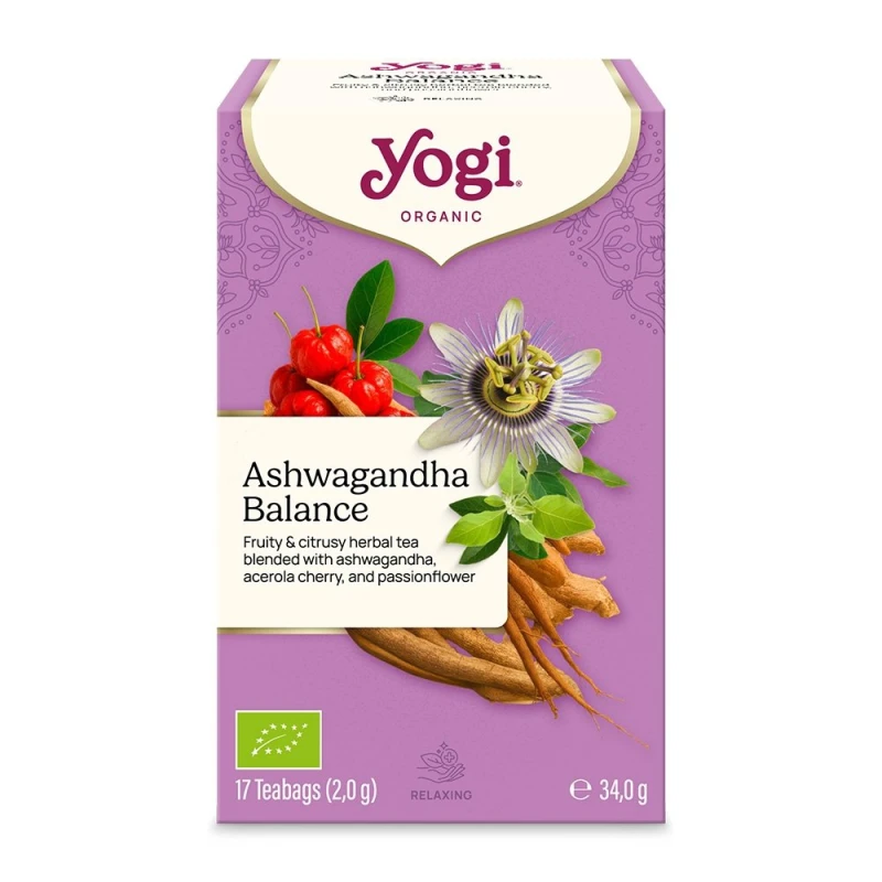 New Herbata Yogi Tea Ashwagandha Balance (17x2,0g)