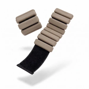 Obciążniki na nadgarstki i kostki Omm Yoga Ankle Wrist 2 × 0,45 kg - beżowy