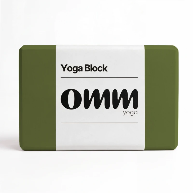 kostka-do-jogi-omm-yoga-zielony