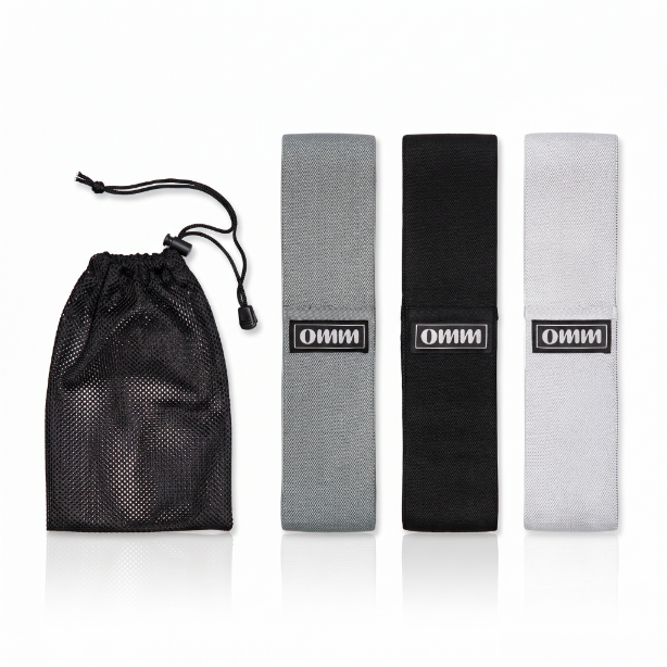 Zestaw gum oporowych OMM YOGA - 3 szt