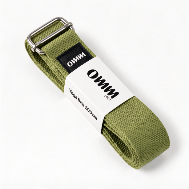 pasek-do-jogi-omm-yoga-200cm-oliwkowy