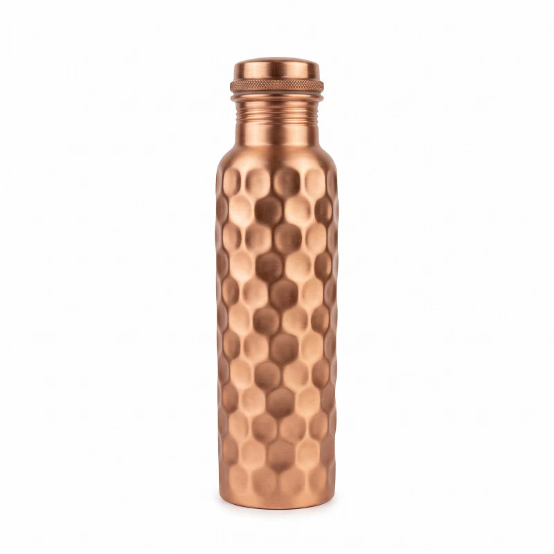 Miedziana butelka na wodę OMM YOGA 750 ml
