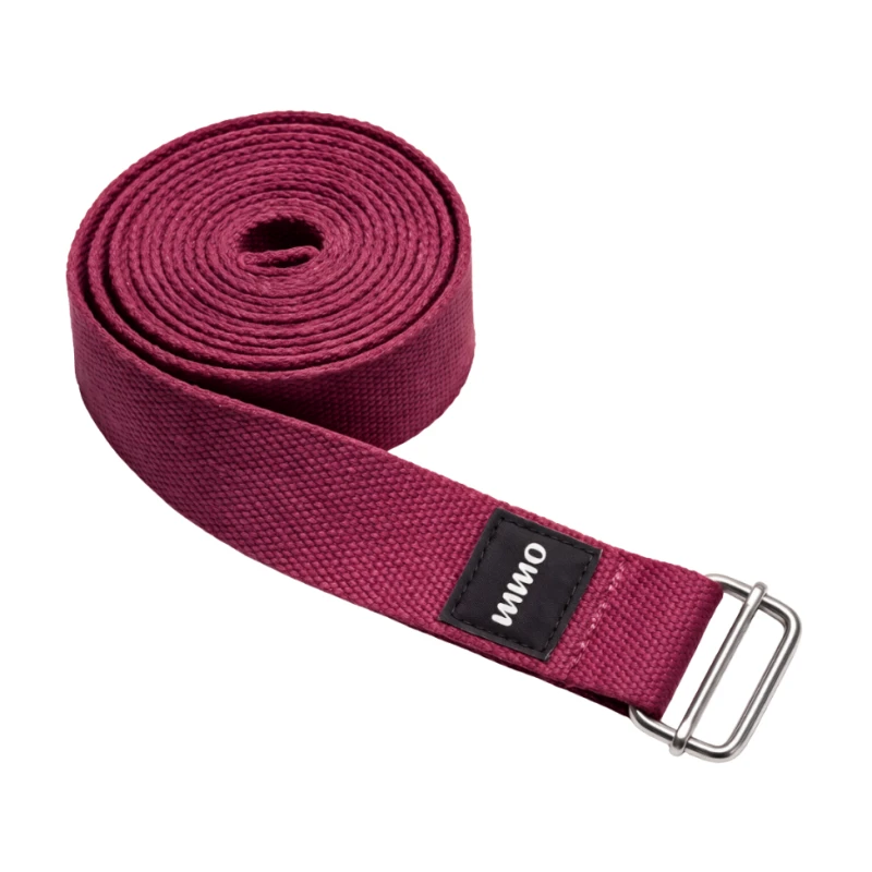 Pasek do jogi Omm Yoga 200cm - różowy
